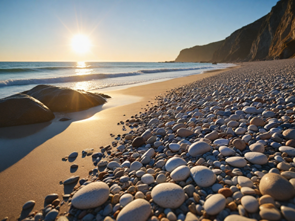 pebbles on a beach