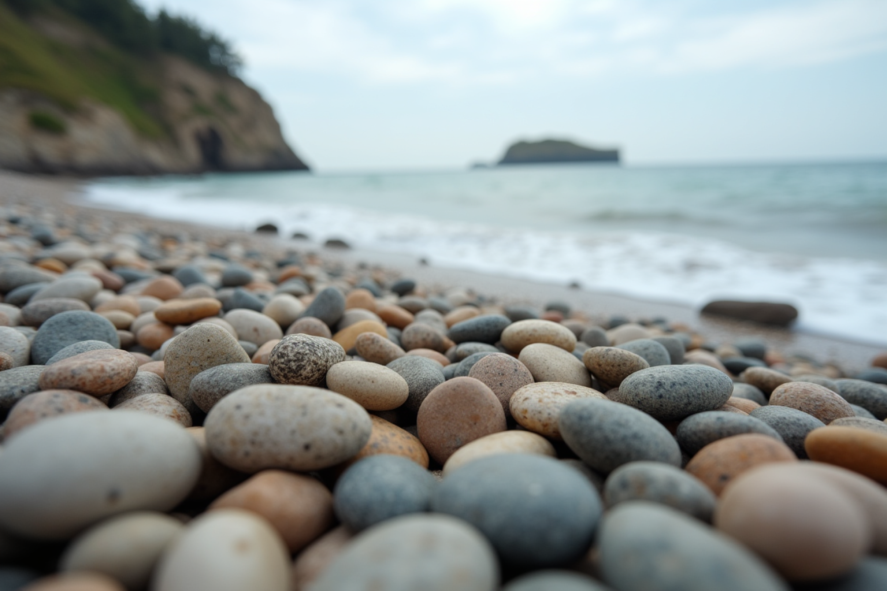 pebbles on a beach