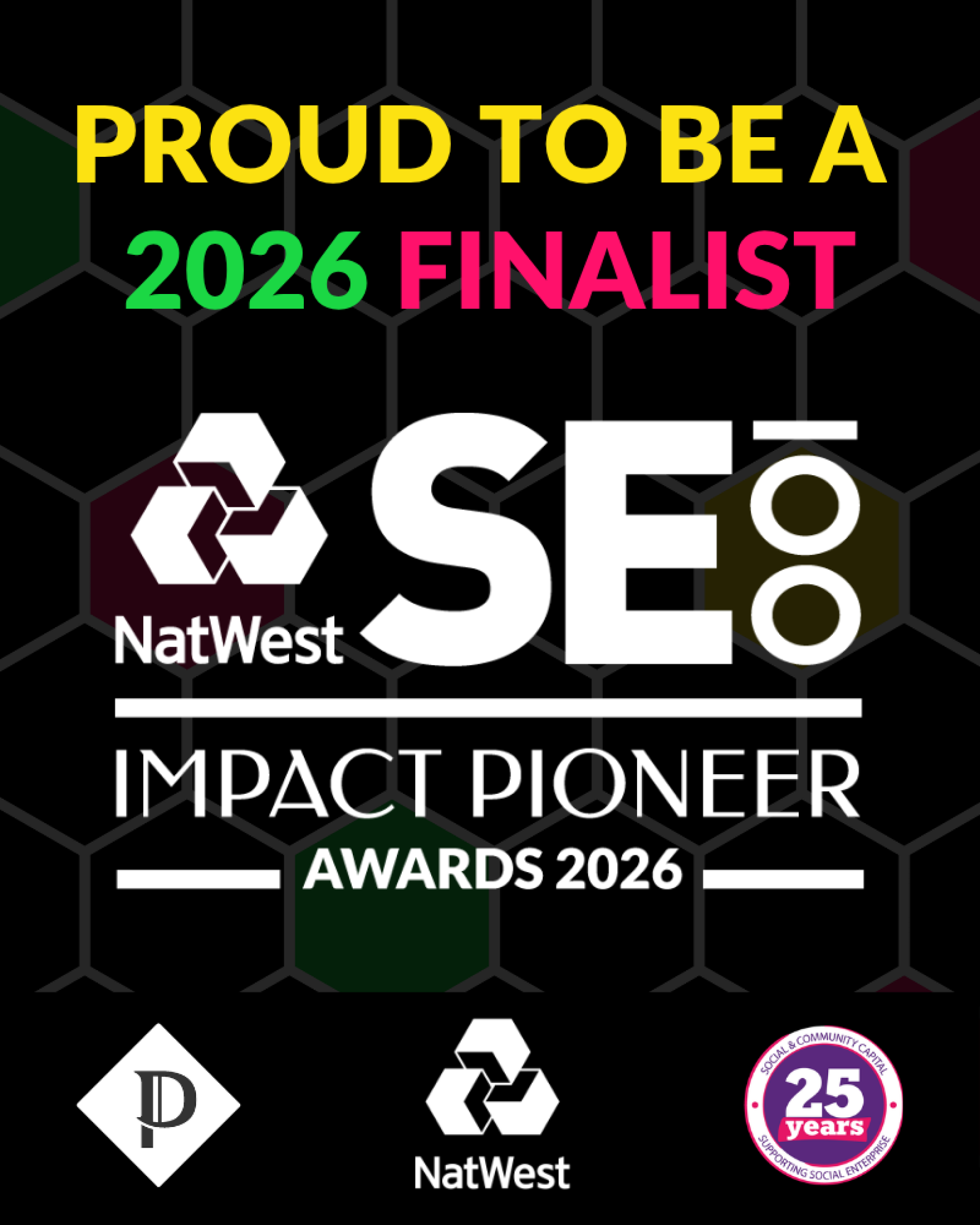 Proud to be finalists SE100 awards